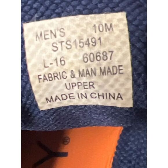 Sperry Men's Shoes 7 Seas 3 Eye Boat Shoes Navy Causal Sneaker Size 10 10M - Picture 9 of 9